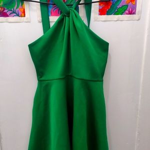 New Ted Baker Green knot dress